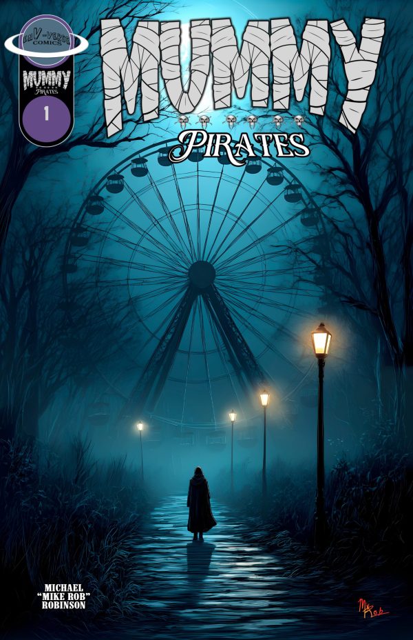 Mummy Pirates #1  (Cover C) - 3D Lenticular Collectors Cover  (Limited Amount Sold)